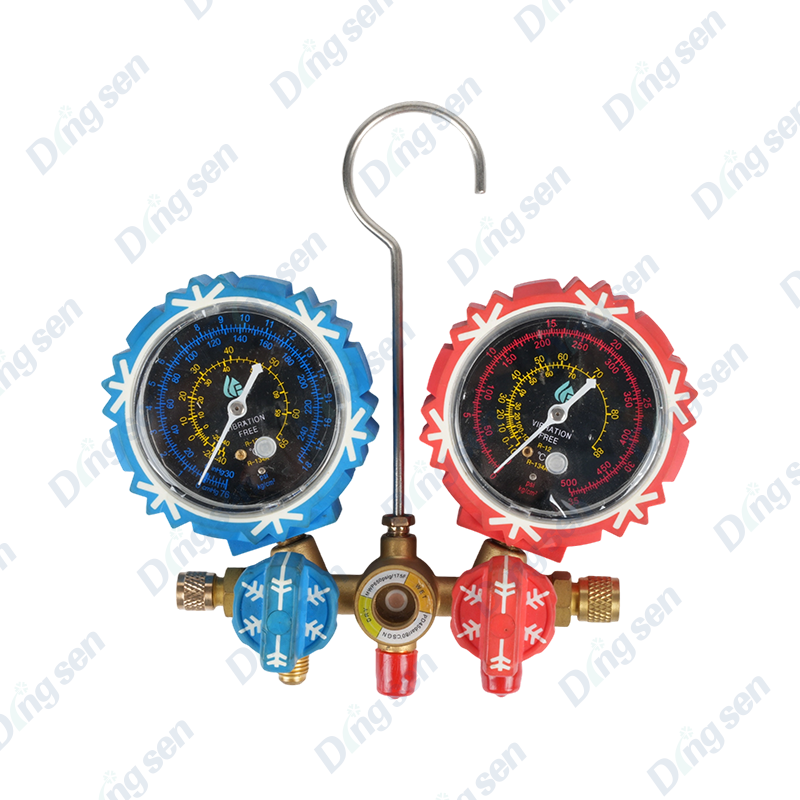 Pengukur pengisian fluor AC mobil