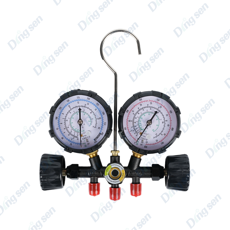 Pengukur pengisian fluor AC mobil
