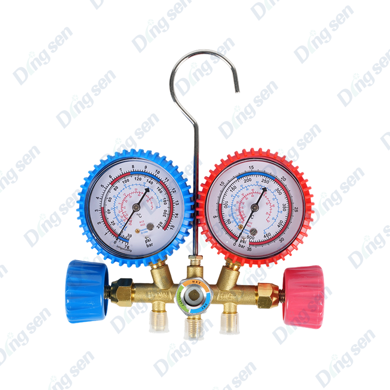 Pengukur pengisian fluor AC mobil