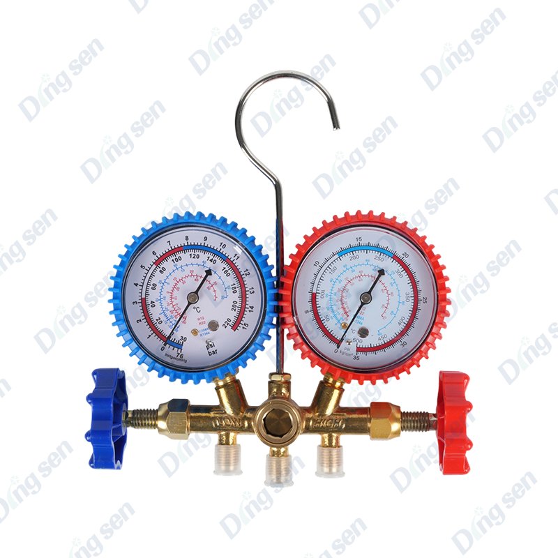 Pengukur pengisian fluor AC mobil