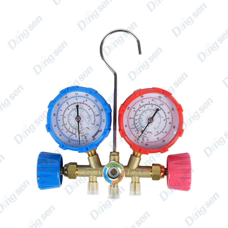 Pengukur pengisian fluor AC mobil