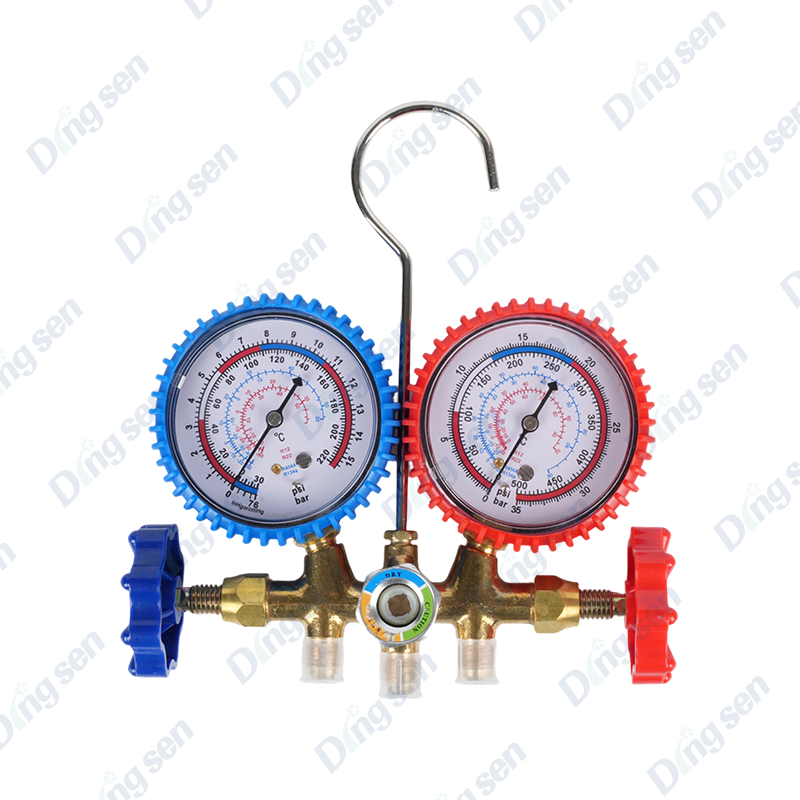Pengukur pengisian fluor AC mobil