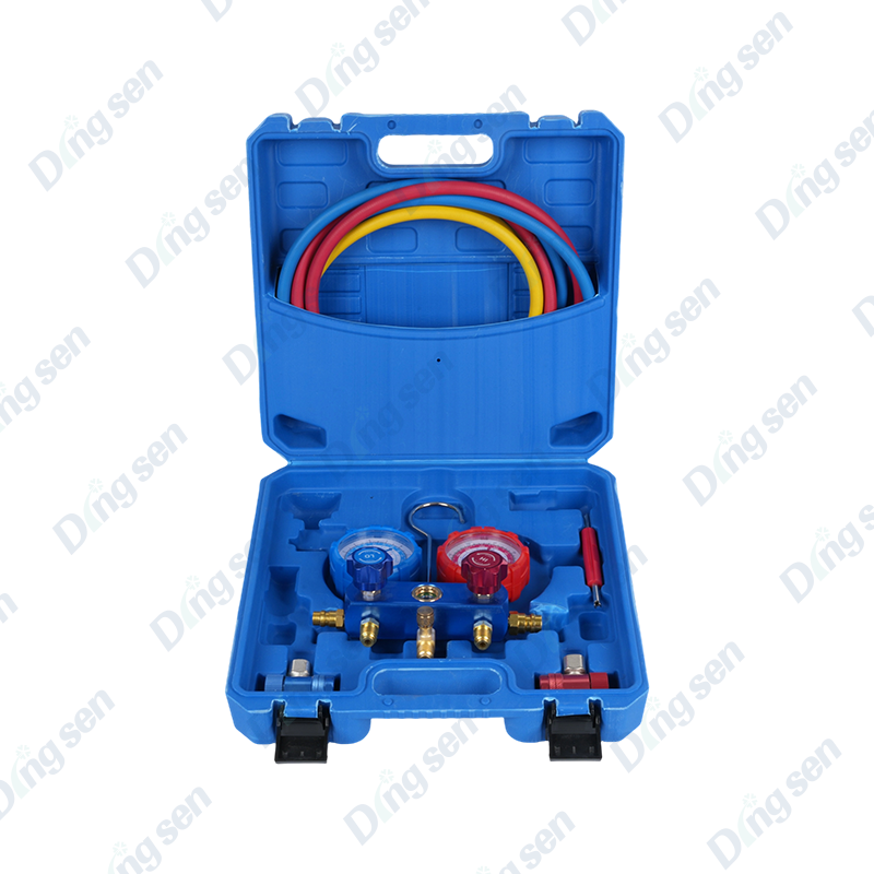 Pengukur pengisian fluor AC mobil
