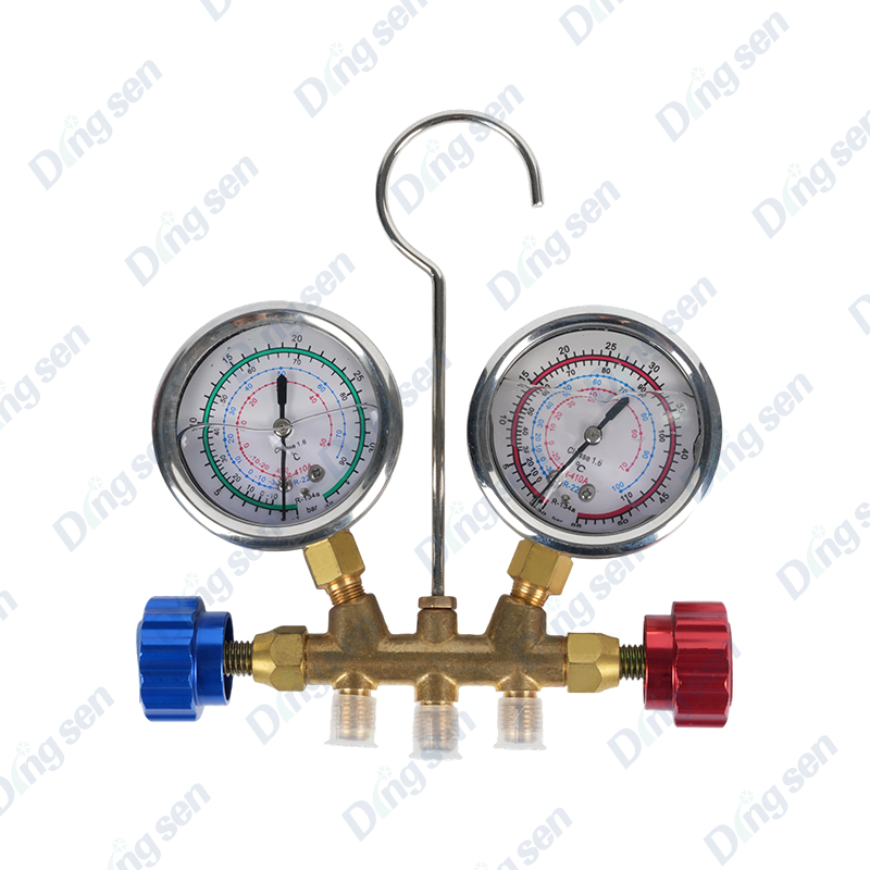 Pengukur pengisian fluor AC mobil
