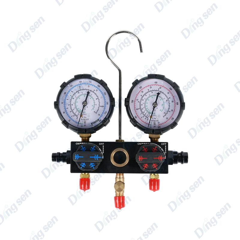Pengukur pengisian fluor AC mobil