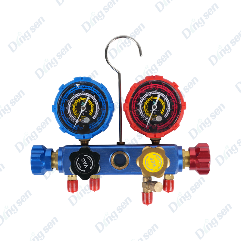 Pengukur pengisian fluor AC mobil