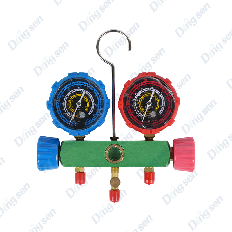 Pengukur pengisian fluor AC mobil