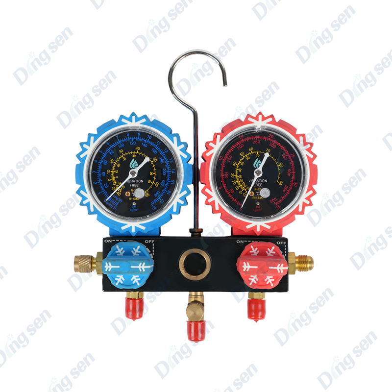 Pengukur pengisian fluor AC mobil