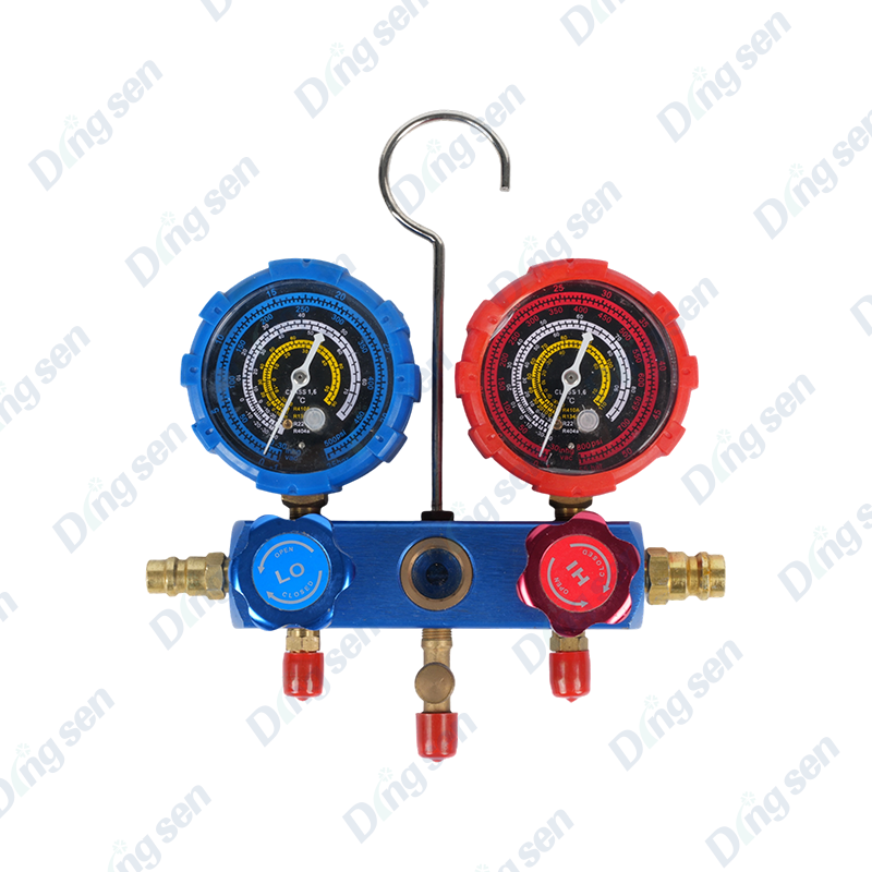 Pengukur pengisian fluor AC mobil