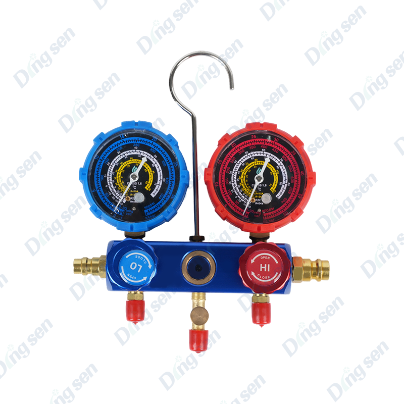 Pengukur pengisian fluor AC mobil