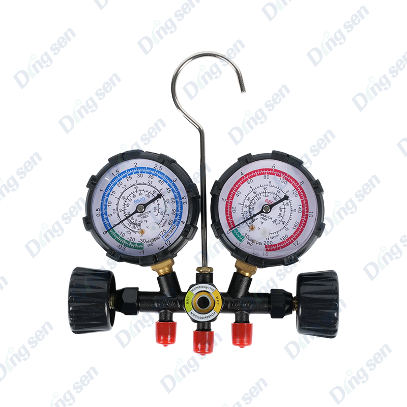Pengukur pengisian fluor AC mobil
