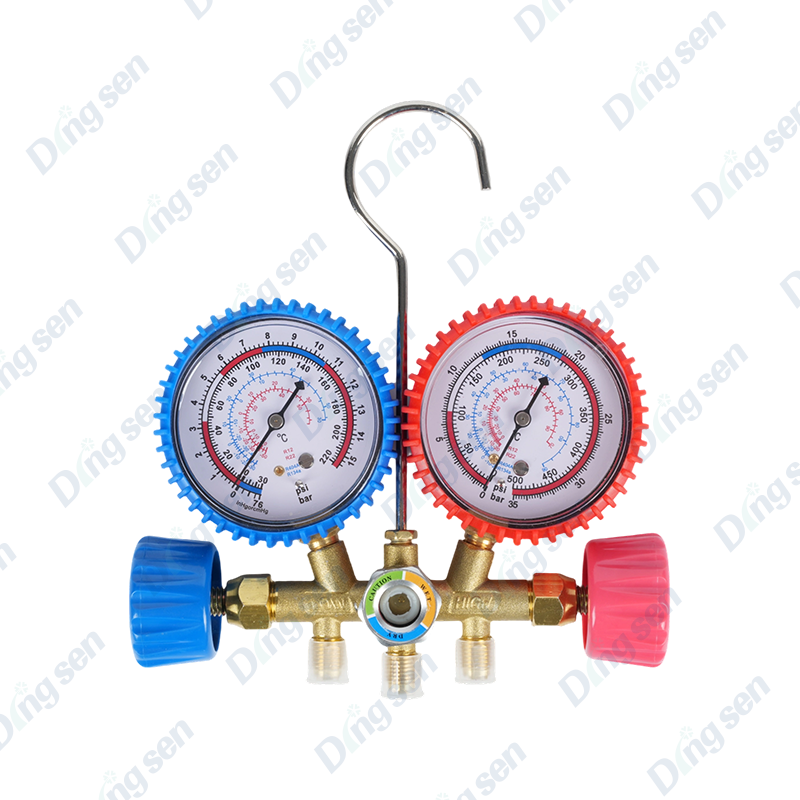 Pengukur pengisian fluor AC mobil